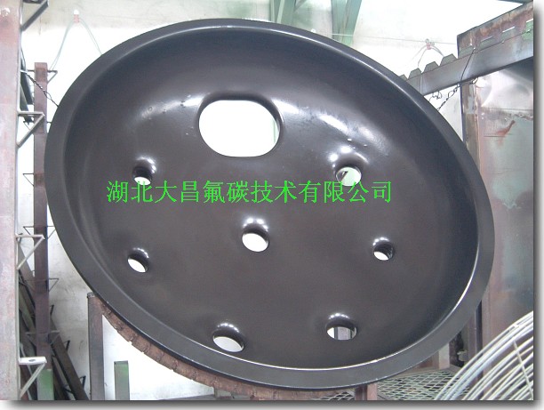 反應(yīng)釜蓋防腐噴涂